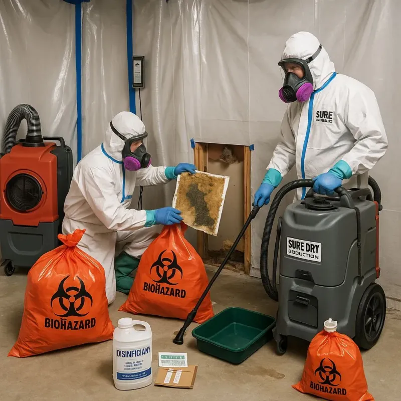 Contaminated Water Handling Protocols process in Broken Arrow, OK