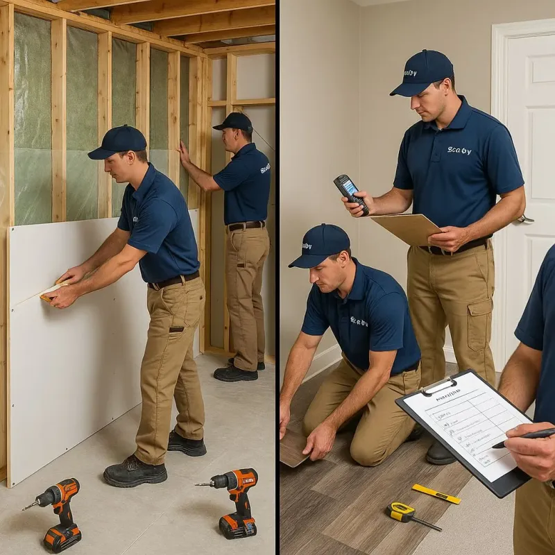 Repairs and Reconstruction process in Broken Arrow, OK